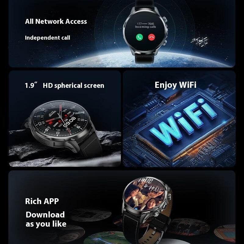 Watch X Series High Performance 4G Smartwatch with SIM Support and Full Network Compatibility