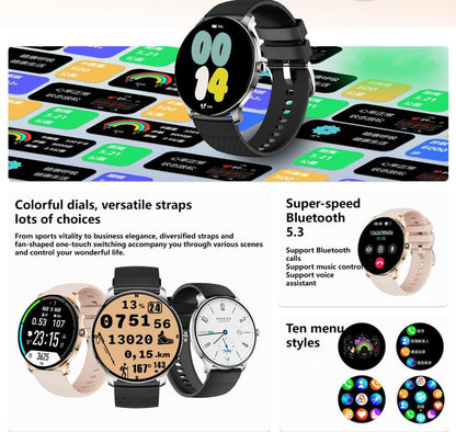 AeroFit Ultra Slim 1.43” AMOLED Smartwatch